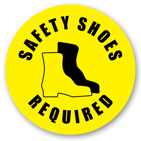 safety shoes required
